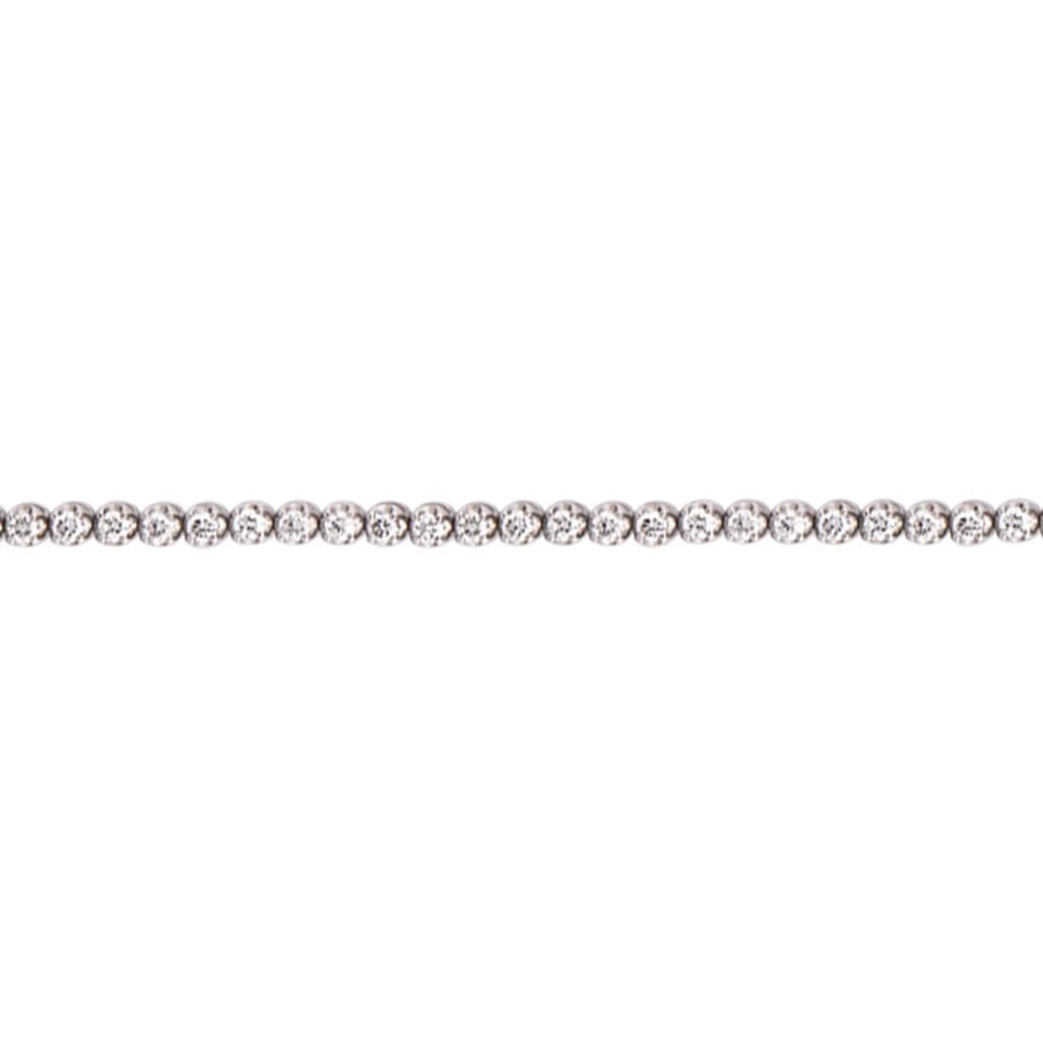 1.68ct Pırlanta Su Yolu Bileklik