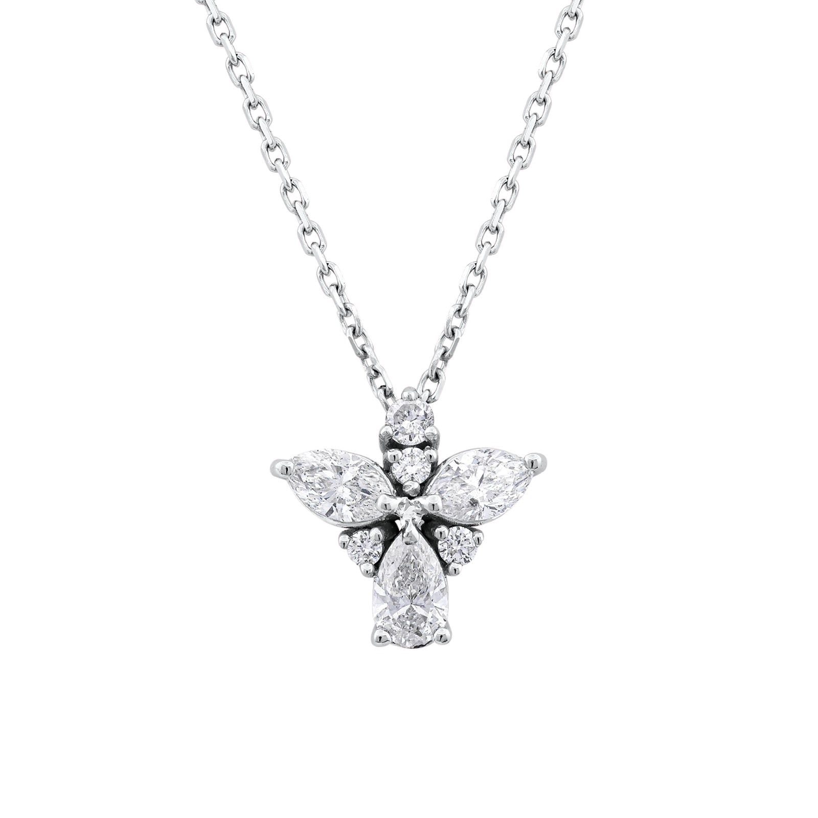 0.51ct Pırlantalı Kolye