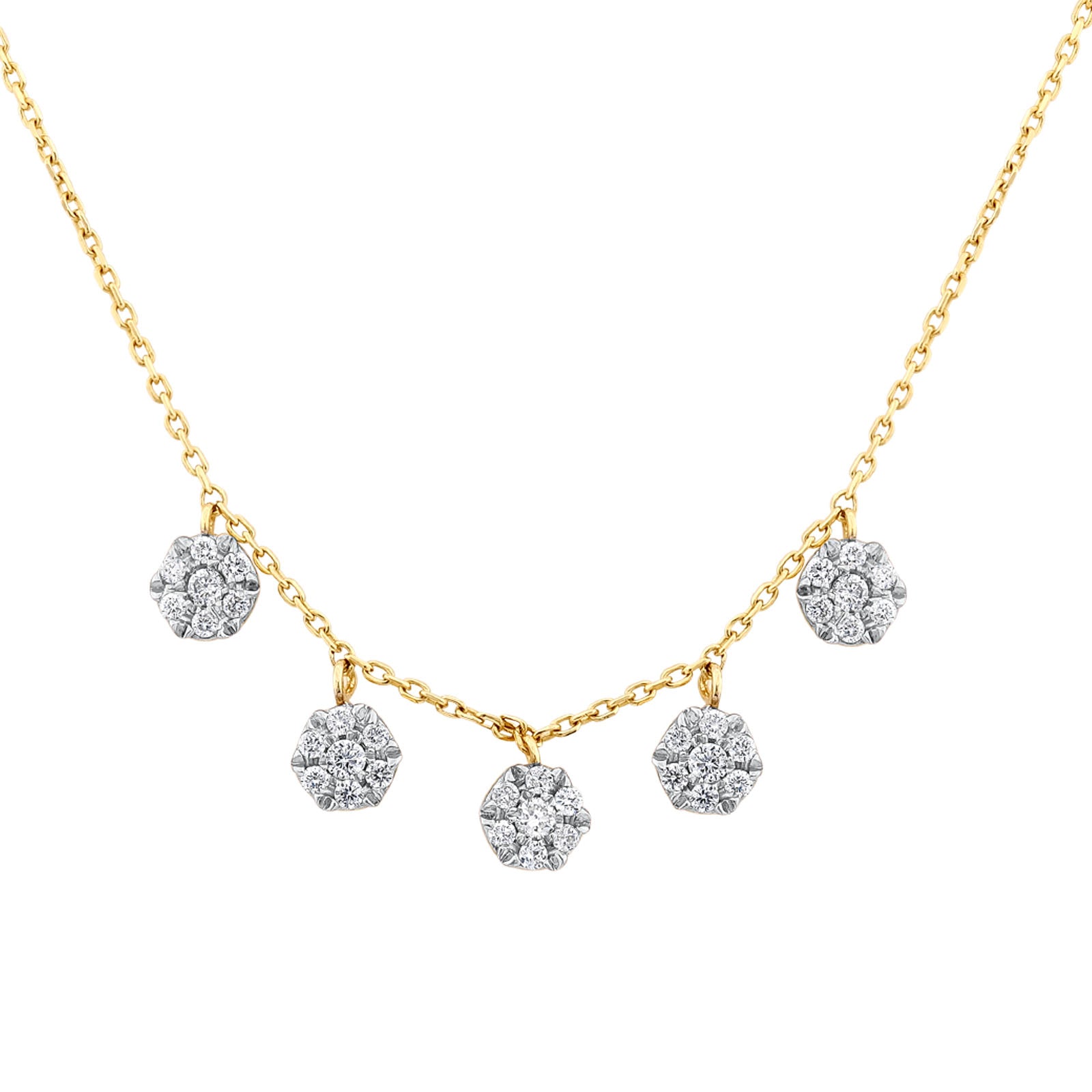 0.33ct Pırlantalı Choker Kolye