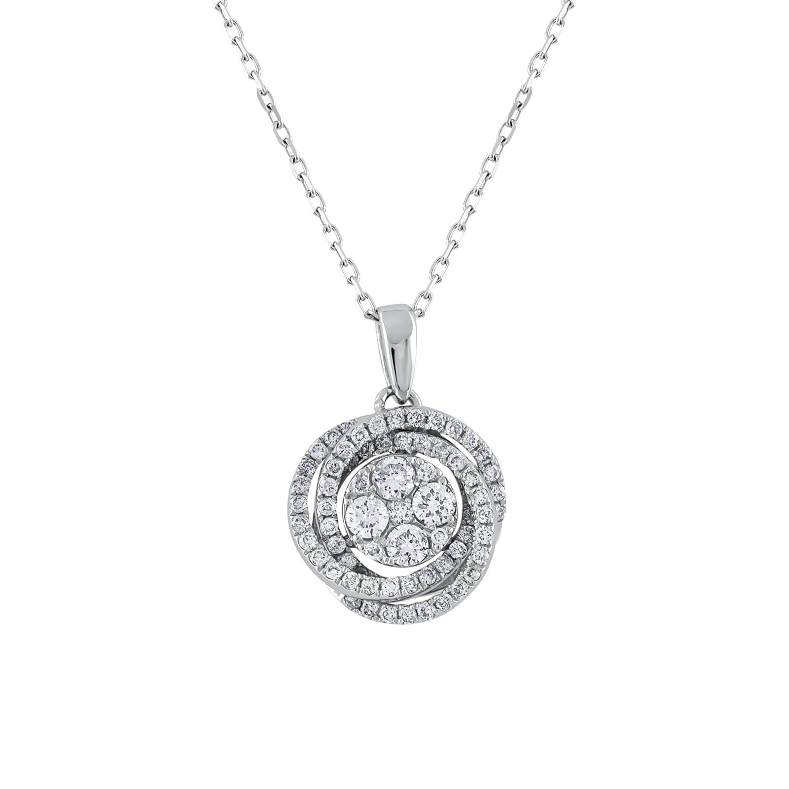 0.30ct Pırlantalı Kolye
