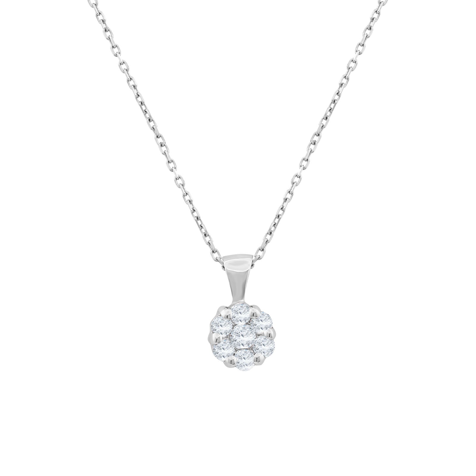 0.21ct Pırlantalı Kolye
