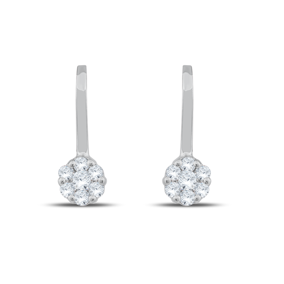 0.50ct Pırlantalı Küpe