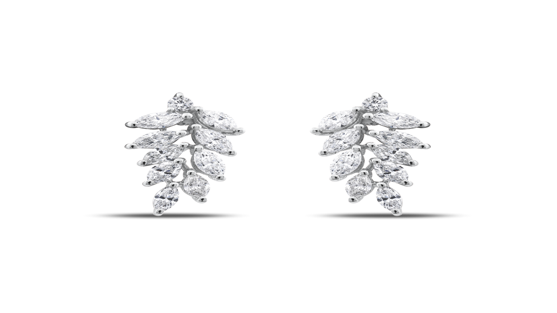 1.27ct Pırlanta Küpe