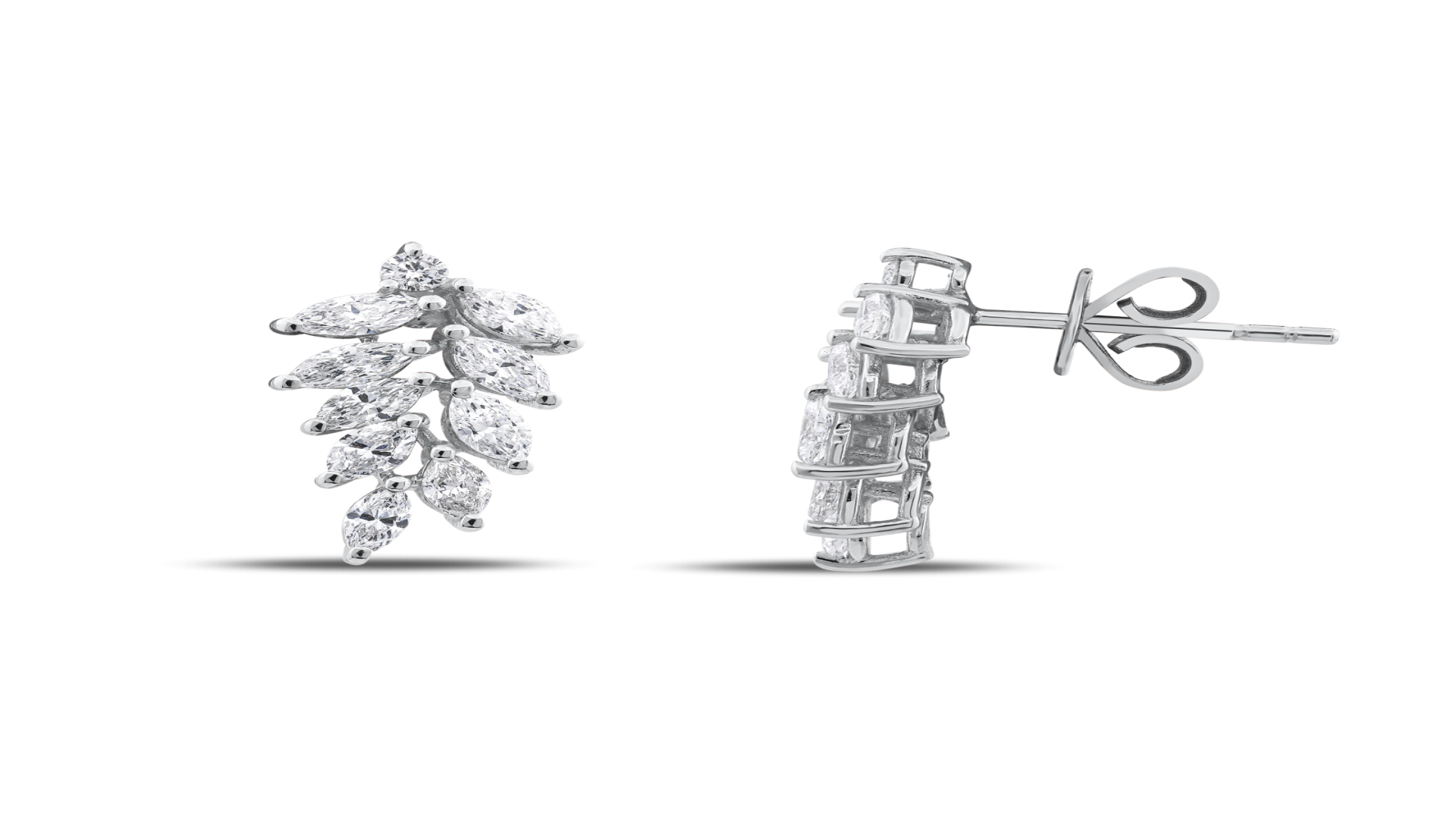 1.27ct Pırlanta Küpe