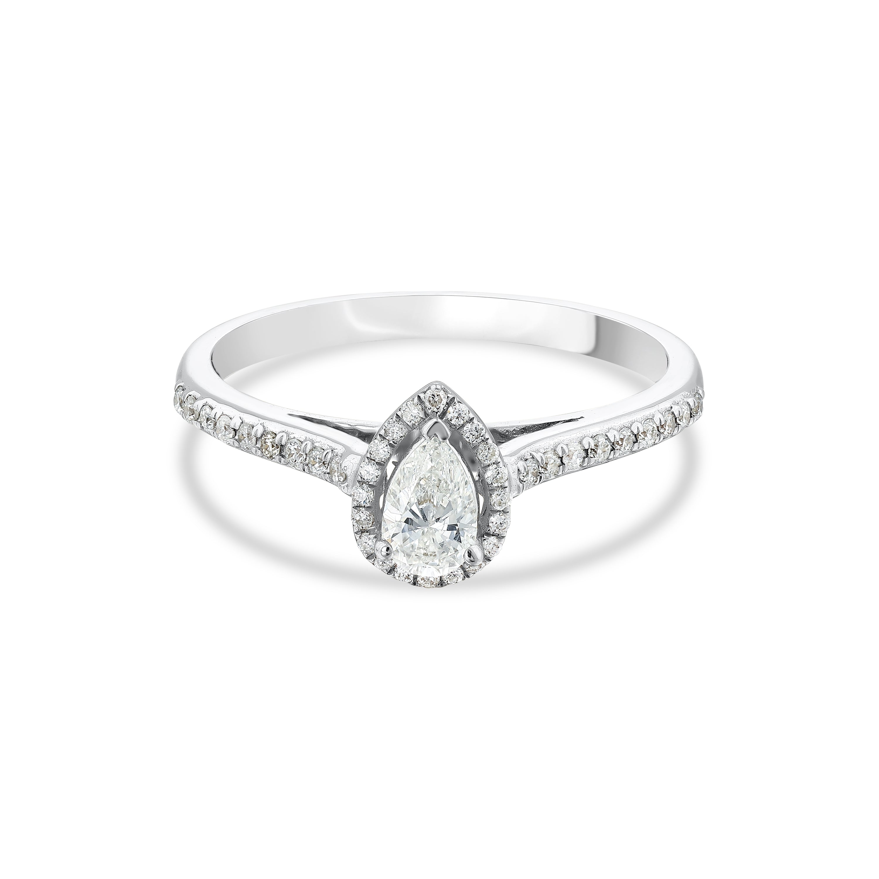0.32ct Damla Tasarım Pırlanta Yüzük