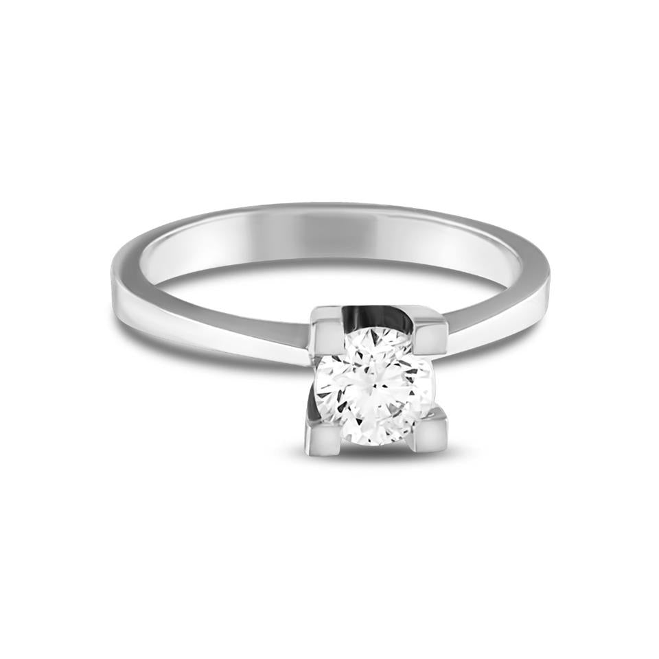 HRD Sertifikalı 0.50 Tektaş Pırlanta Yüzük